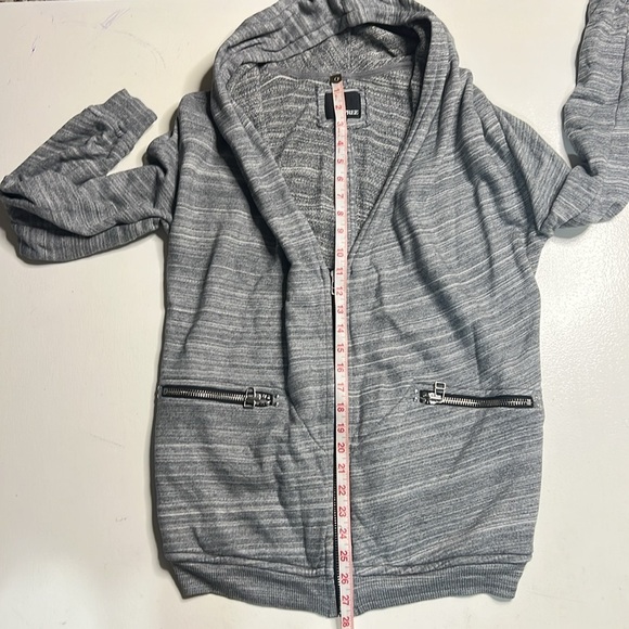 Aritzia Wilfred Free Rousseau Cocoon Cardigan Sweater Heathered Grey size Small - Picture 8 of 9